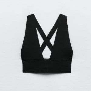 Zara Knit Crop Top Sz. L NWT